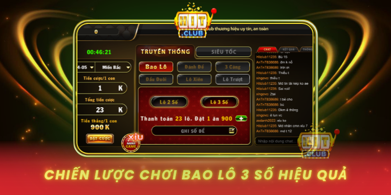 Bao Lô 3 Số HitClub - Cách Chơi Thắng Đậm Mỗi Ngày 2 Chien Luoc Choi Bao Lo 3 So Hieu Qua