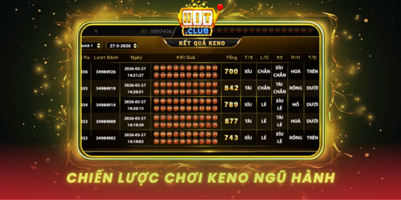 Chien Luoc Choi Keno Ngu Hanh