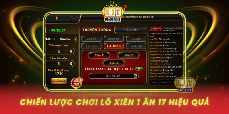 Chien Luoc Choi Lo Xien 1 An 17 Hieu Qua