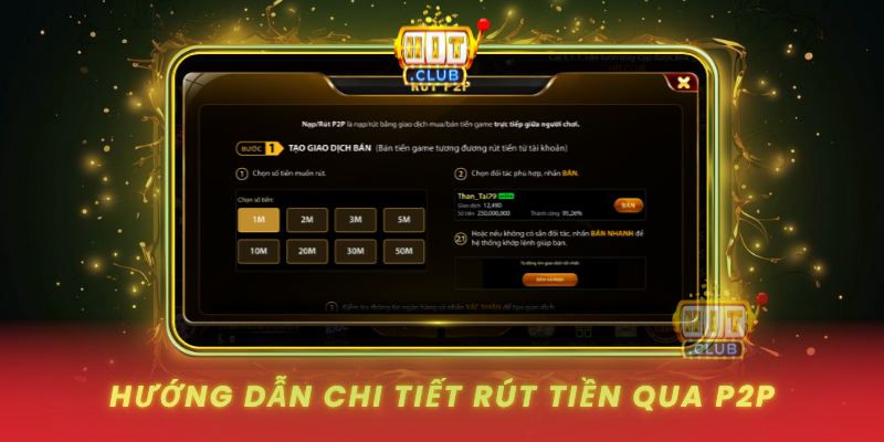 Huong Dan Chi Tiet Rut Tien Qua P2P