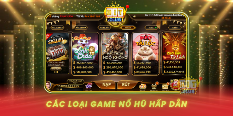 Cac Loai Game No Hu Hap Dan